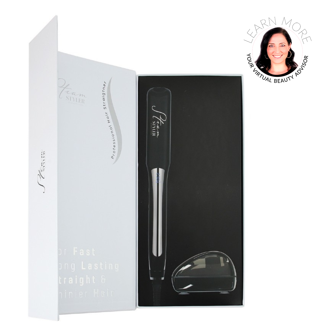 CLEARANCE - Steam Styler Hair Straightener – Beauty Affairs